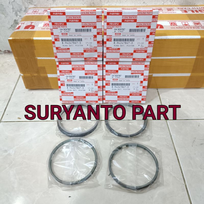 Ring Piston Set Isuzu Panther 2.5Cc Panther Turbo 2500Cc(Original)
