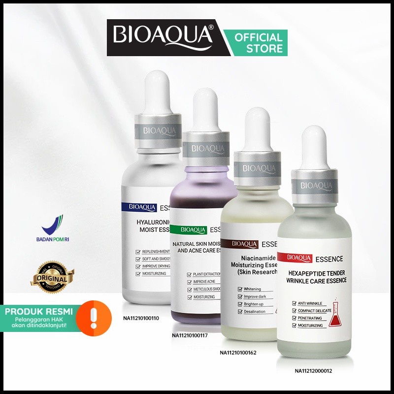 BIOAQUA MOISTURIZING ESSENCE// BIOAQUA Niacinamide Moisturizing Essence (Skin Research) 30ml