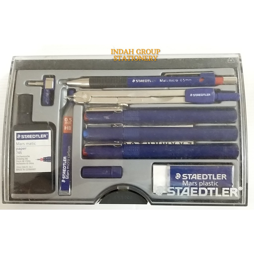 

1 Paket Pena Staedtler Marsmatic 700 College Set 3 Pen