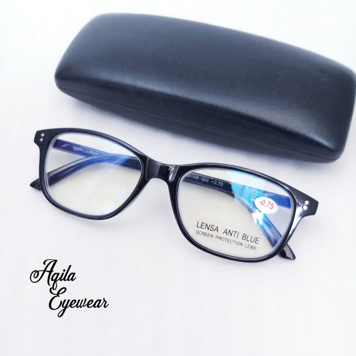 Kacamata Minus Anti Blue Ray New