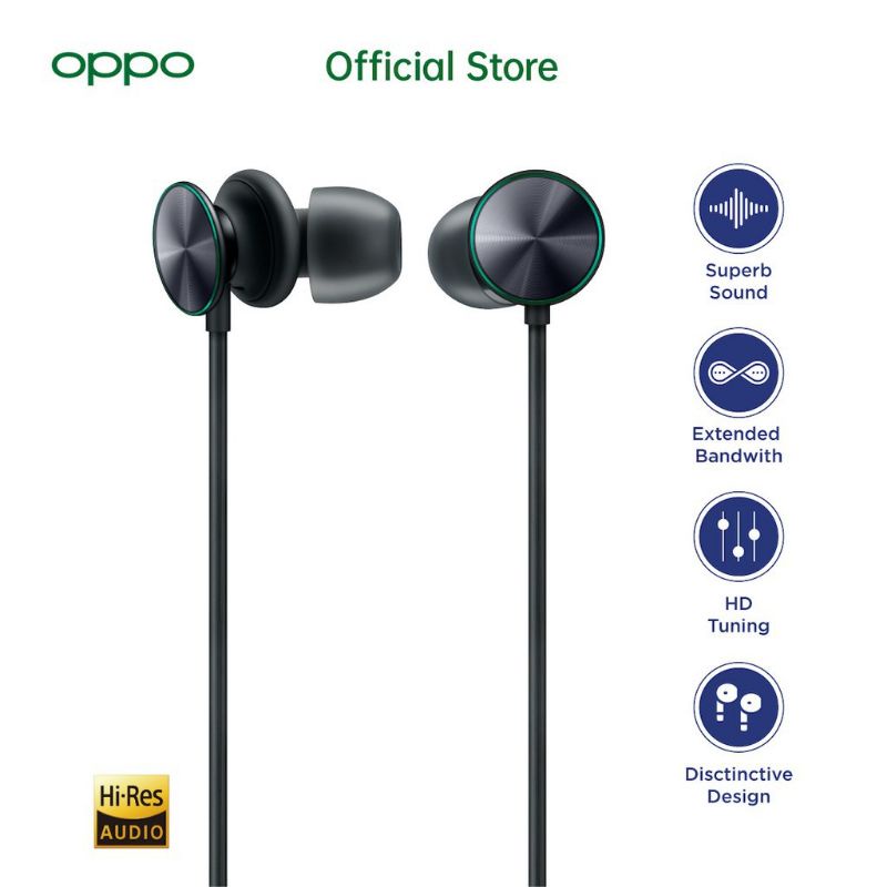 Handsfree/Headset Oppo O-Fresh Earphones Mh151 Stereo Original 100%