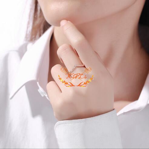 Fashion Accessories Cincin Model,Desain Berbentuk V,Bertatahkan Berlian