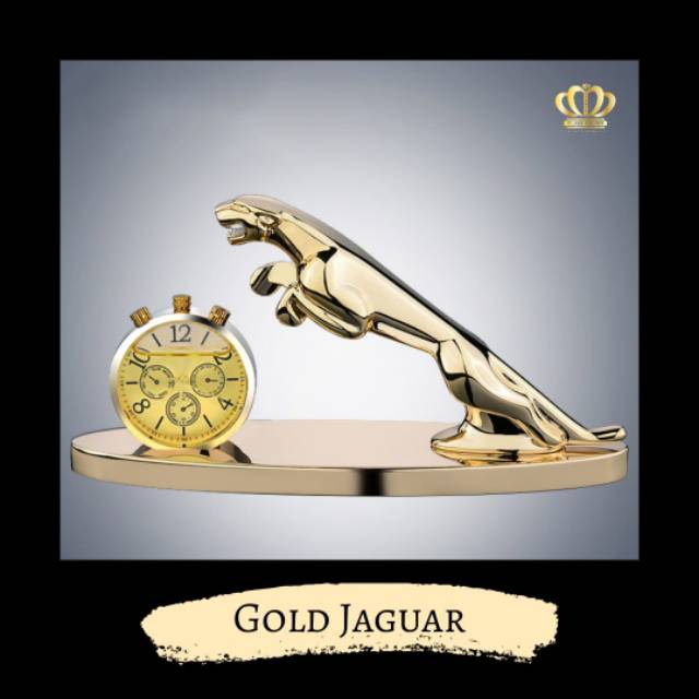 Parfum Pengharum pewangi Hiasan Mobil Dashboard Jaguar Gold