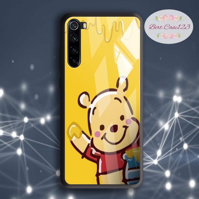 Case casing softcase silikon Gambar Winnie the pooh back case glass realme c1 c2 c3 3pro x xt 2 etc