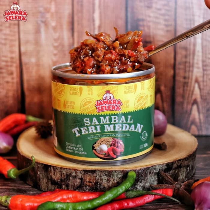 

Siap Kirim Sambal Teri Medan Sambel Ikan Teri Nasi Jawara Selera