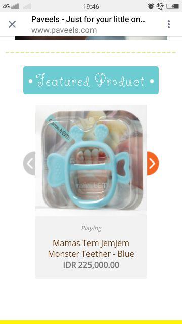 paveels teether