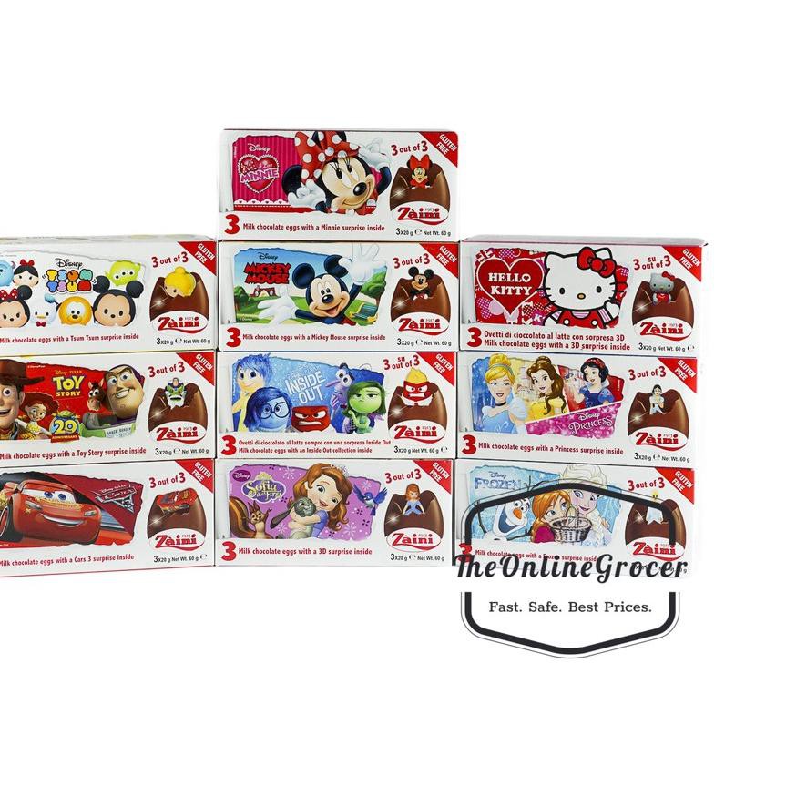 

(kode-764) Zaini Chocolate Surprise Eggs Coklat Zaini #