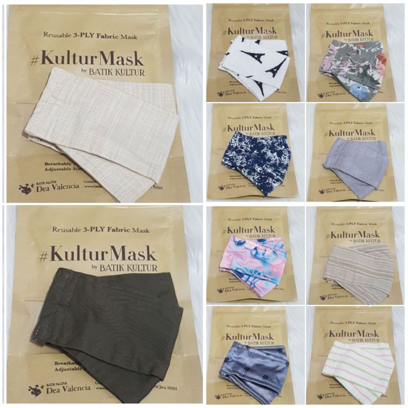MASKER BATIK KULTUR