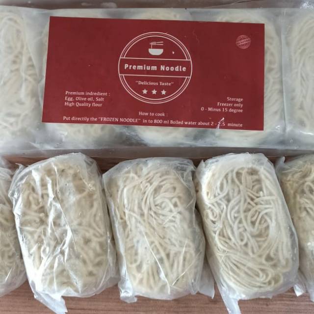 

Premium Noodle (Noodle ONLY)
