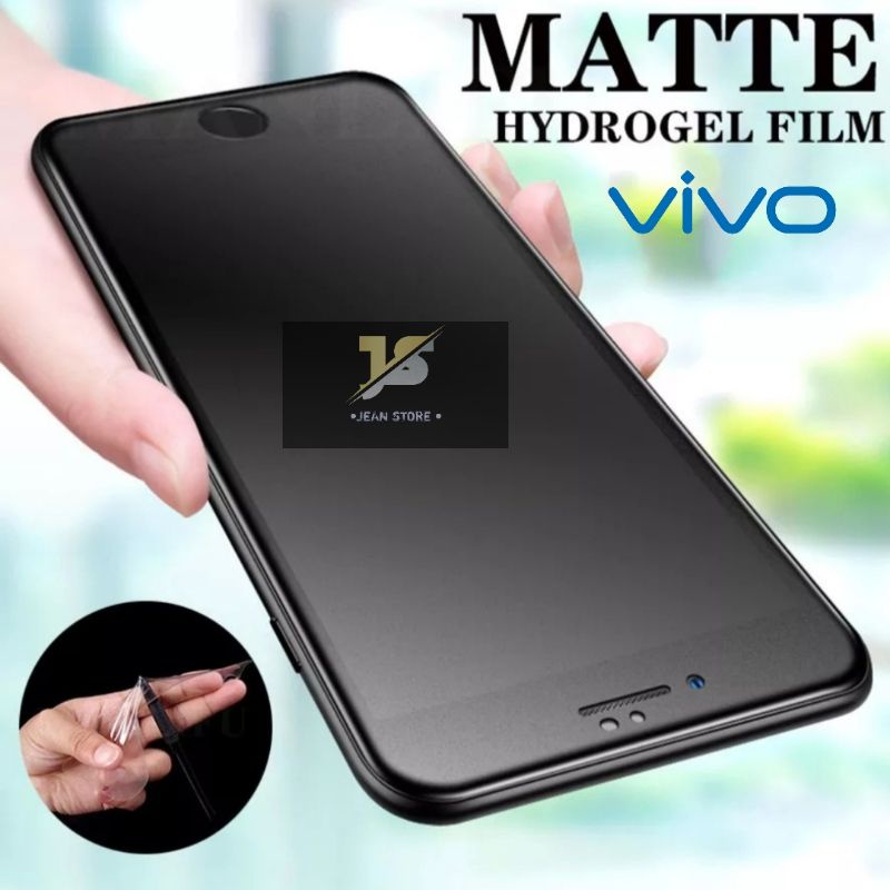 TEMPERED / ANTI GORES DEPAN / HYDROGEL MATTE DAN ANTI BLUE VIVO S1 S1 PRO Y1S Y11 Y12 Y12I Y12S Y15 Y17 Y19 Y20 Y20S Y20I Y21/Y21S Y30 Y50 Y51 Y51S Y53S Y55 Y51 2020 Y66 Y69 Y71 Y85