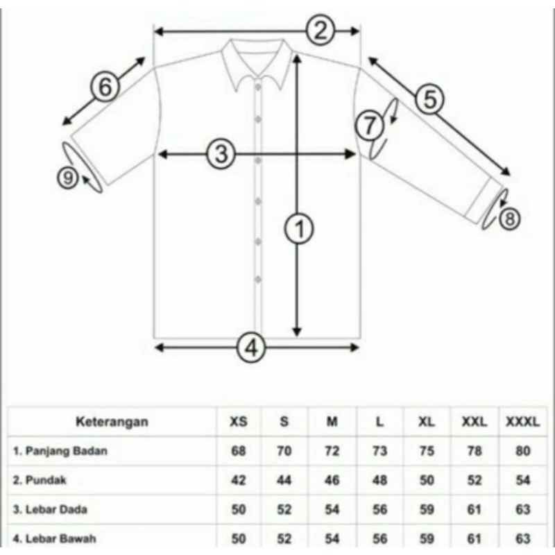 Ongkos Jahit Kemeja Lengan Panjang dan Pendek Lapis Furing