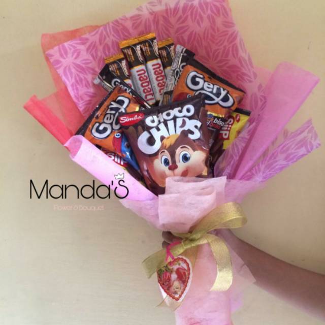 

Buket snack / buket jajan