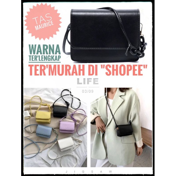 SLING BAG MAURICE - TAS SELEMPANG MURAH-KOREAN STYLE