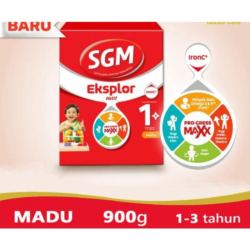 

SGM 1+ Madu /Vanila 900g