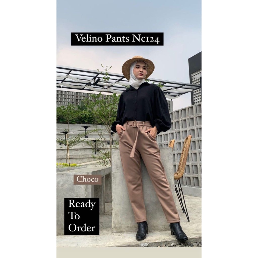 VELINO PANTS / CELANA SCUBA / CELANA KERJA /CELANA MURAH
