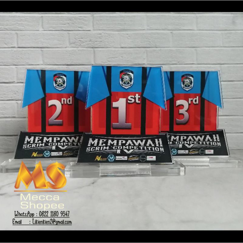 Trophy Piala Trophy akrilik 8mm