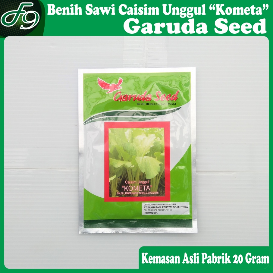 Benih Bibit Sawi Manis Caisim Unggul Kometa Garuda Seed 20 Gram