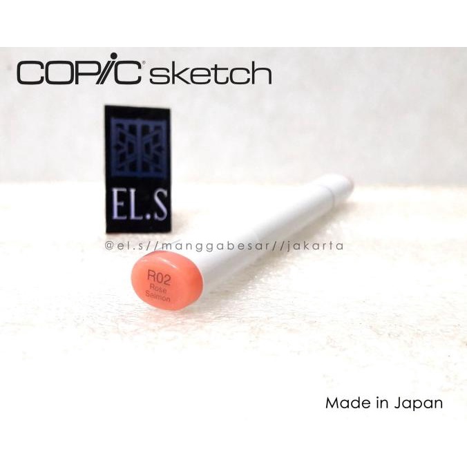 

Copic Sketch Marker R02 ROSE SALMON ( CSM )