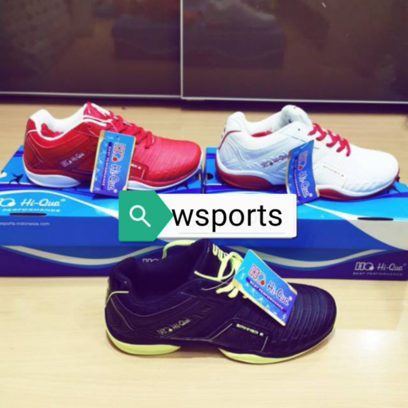 [[Bonus Kaos Kaki Ori HQ]] Sepatu Tennis Tenis Hiqua Hi Qua Spinner 2