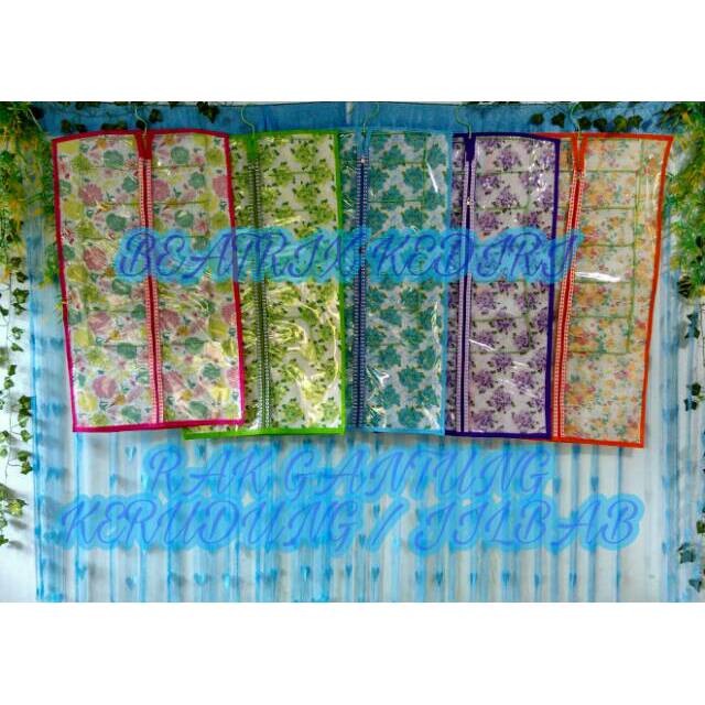 Promo termurah Rak gantung Hanger jilbab kerudung 