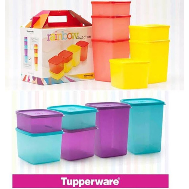 Tupperware Rainbow Collection