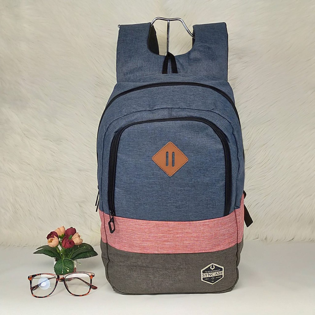 (COD)  RANSEL SEKOLAH Backpack Ransel Sekolah STYLISH Ala korea Kekinian ij 022