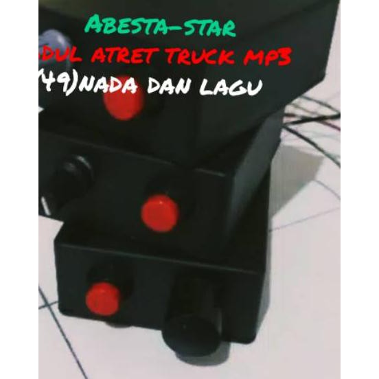 Terkini  Alarm atret/mundur truck bus pickup 49 nada suara mp3 12v_24v alarm truck mundur atret horn