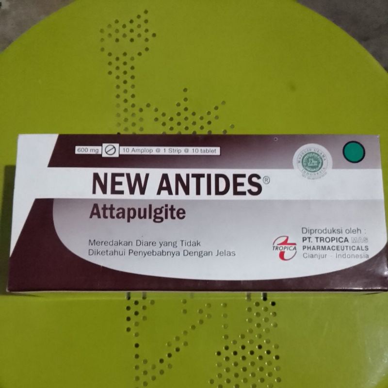 NEW ANTIDES® (Obat Diare, Mencret, Mules, Sakit Perut Tidak Jelas Penyebab nya)