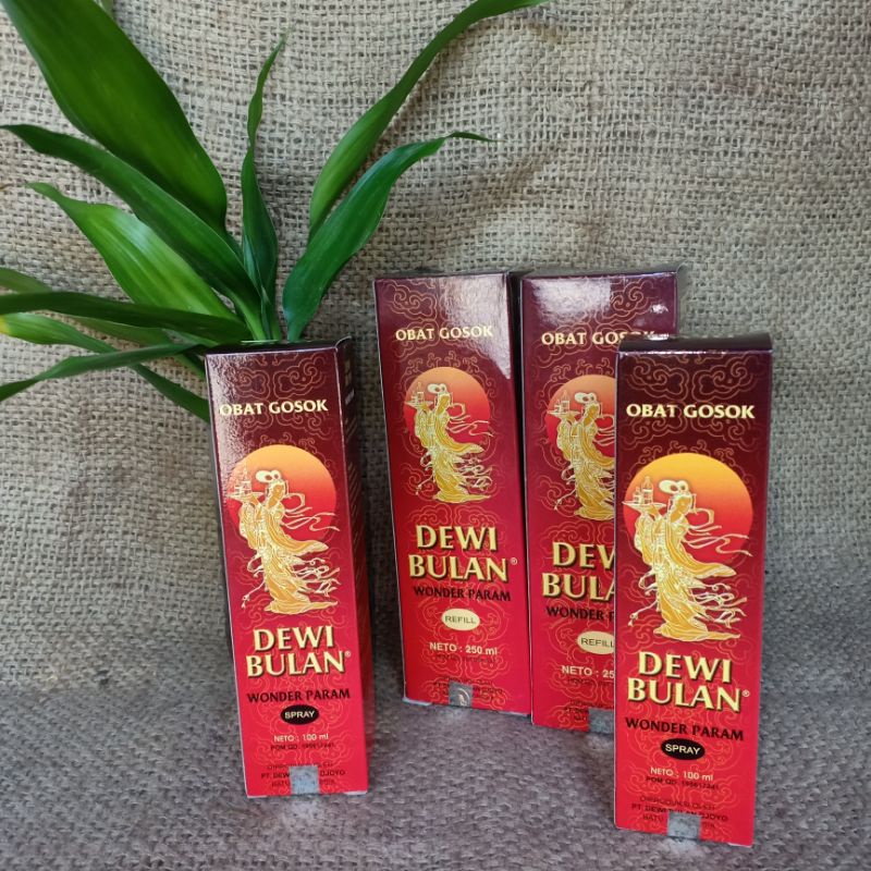 DEWI BULAN WONDER PARAM // OBAT GOSOK KESELEO // Dewi Bulan Refill // Dewi Bulan Spray // 100% ASLI.