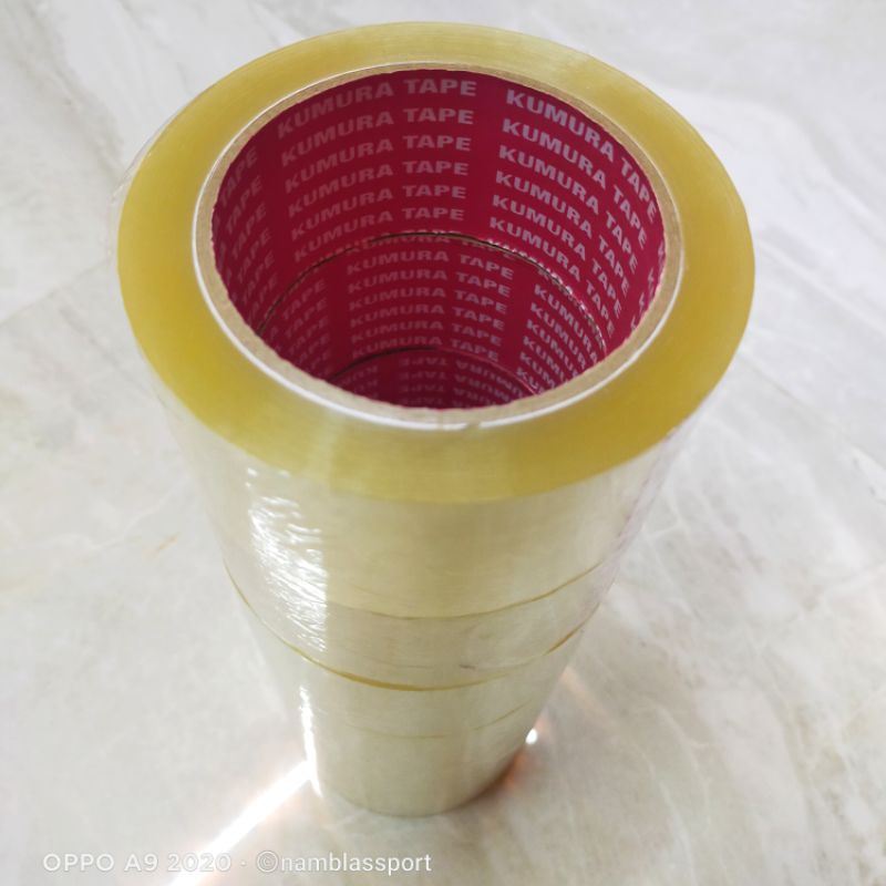 

Lakban Bening 2 inchi 48mm x 90 yard Isolasi Besar Selotip