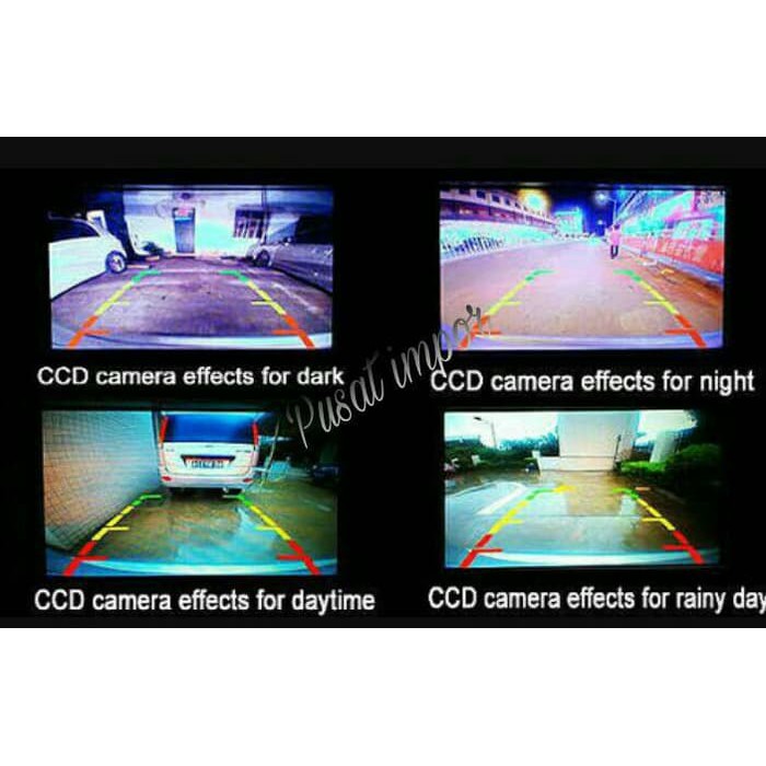 KAMERA PARKIR MUNDUR KOTAK LED - PARKIR CAMERA CCD UNIVERSAL GROSIR