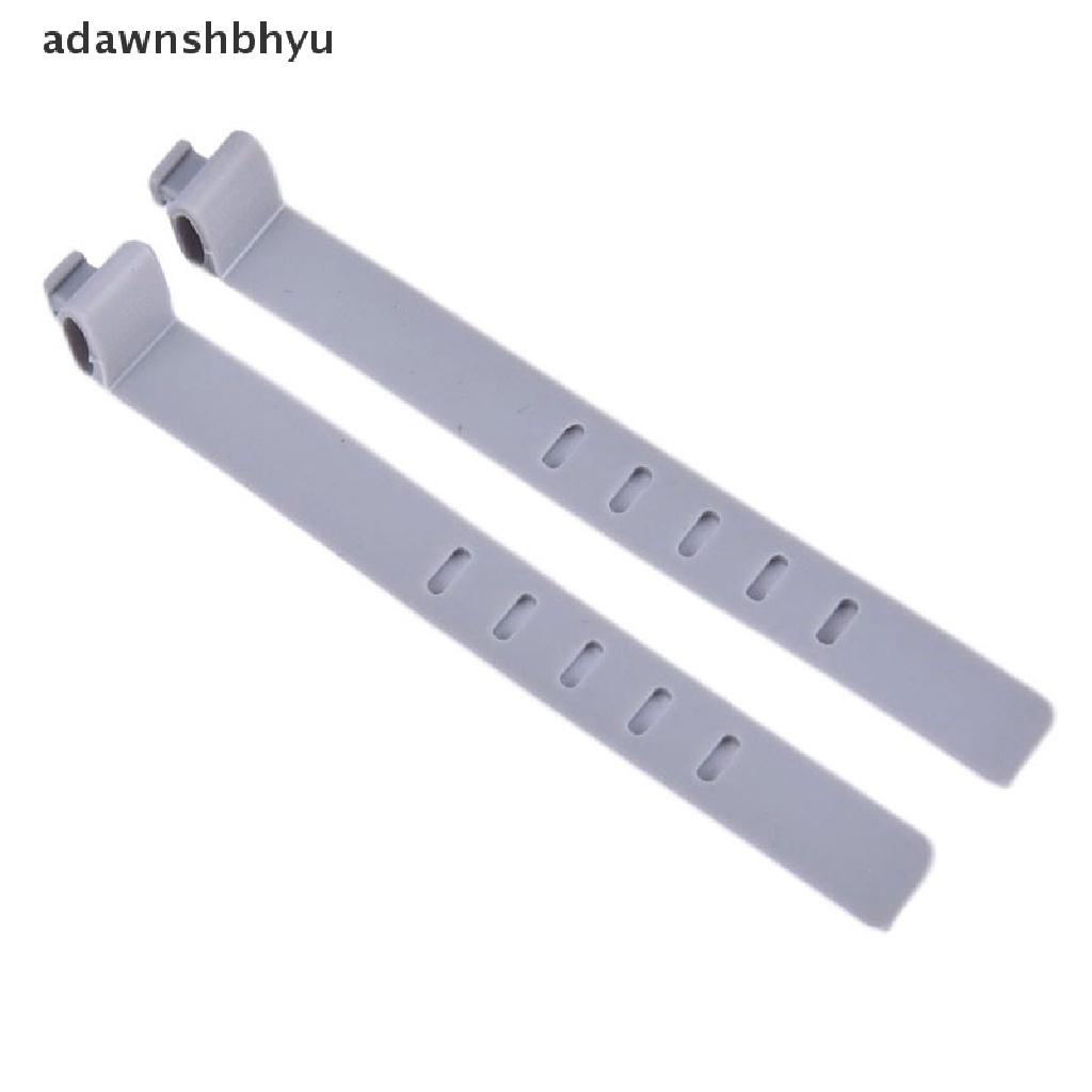 Adawnshbhyu 2PCS Silikon Telepon Kabel Data Winder Earphone Klip Charger Organizer Cable Tie