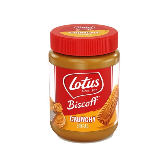 

LOTUS BISCOFF SELAI CRUNCHY KEMASAN JAR 380GR