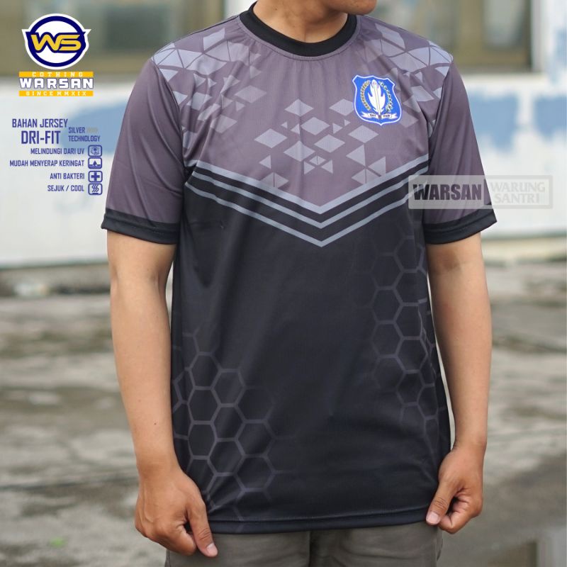 Jersey Security / Kaos Satpam Mitra Polisi / Kaos Jersey Security Mitra Polisi Kaos Satpam Coklat Je
