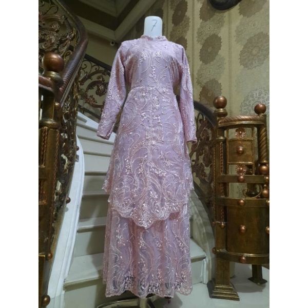 Gamis Sultan Malaysia Motif Tingkat Mewah Murah