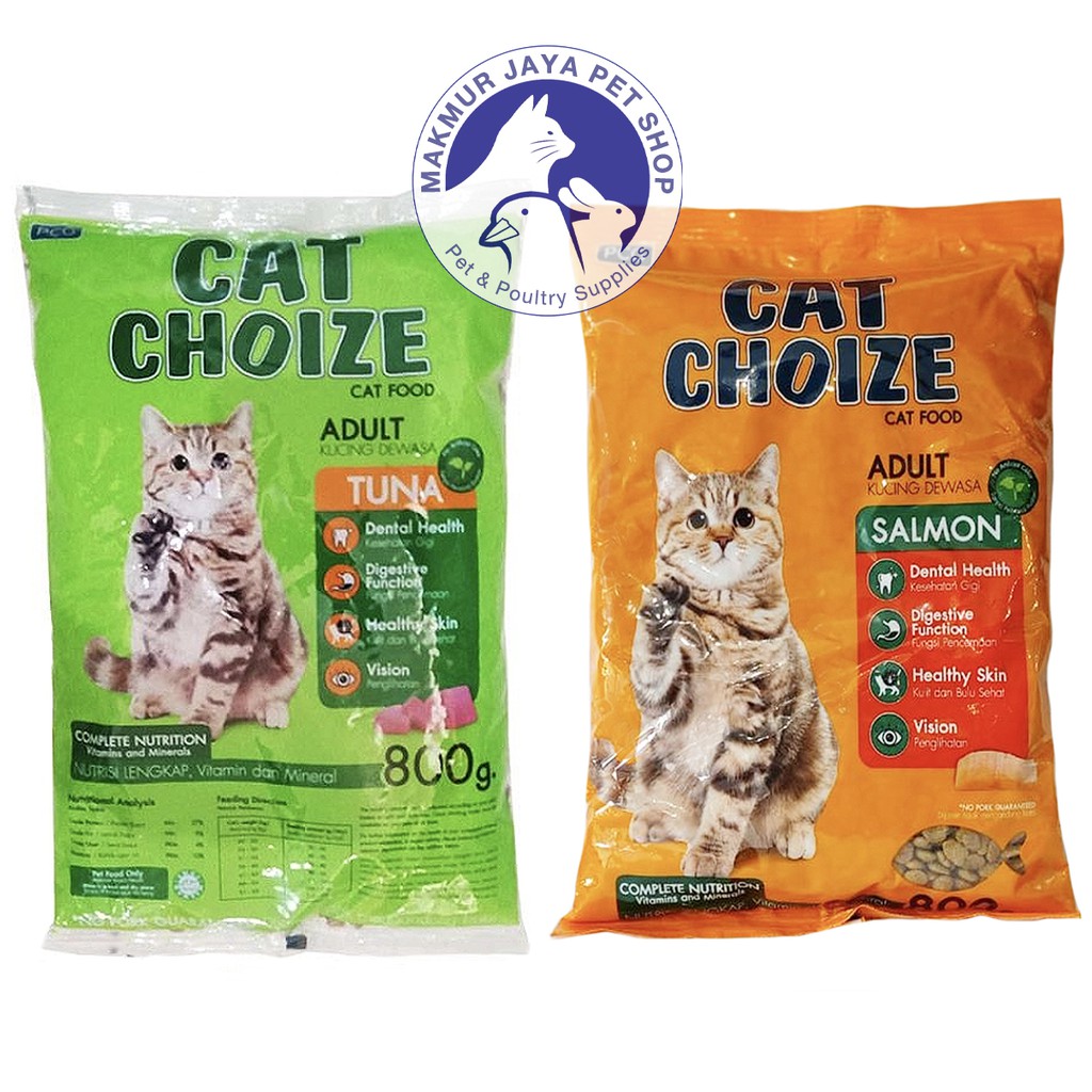 Cat Choize Cat Food Tuna &amp; Salmon 800gr / Makanan Kucing 800 gram