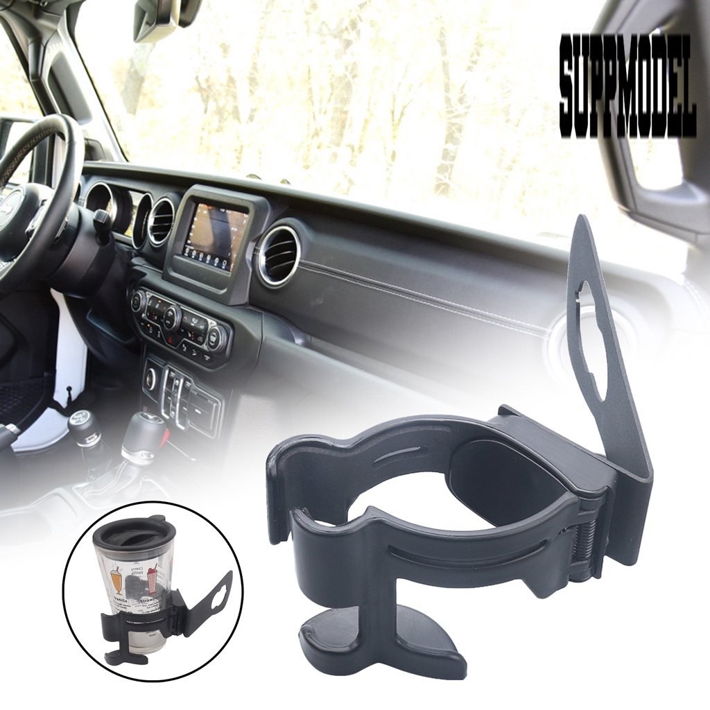 2 in 1 Bracket Holder Handphone Multifungsi Adjustable Bahan ABS Untuk Jeep Wrangler JK JKU Model 2012-2018