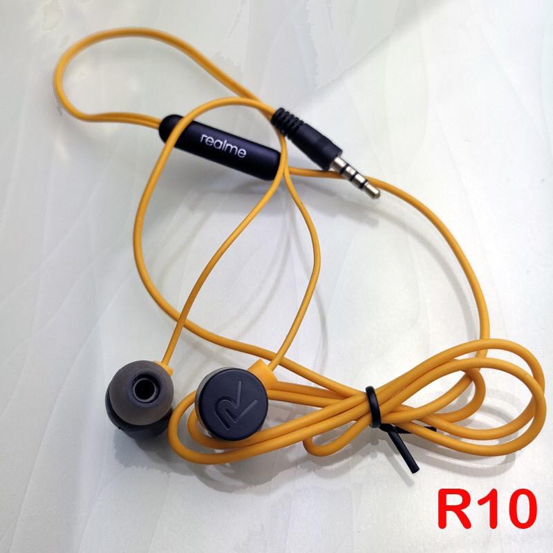 PROMO SALE HEADSET Handsfree REALME magnet Original buds Stereo Bass R08 R09 R10