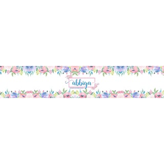 Roll Hijab / Roll Label Hijab / Label Pengikat Kerudung / Hangtag Free