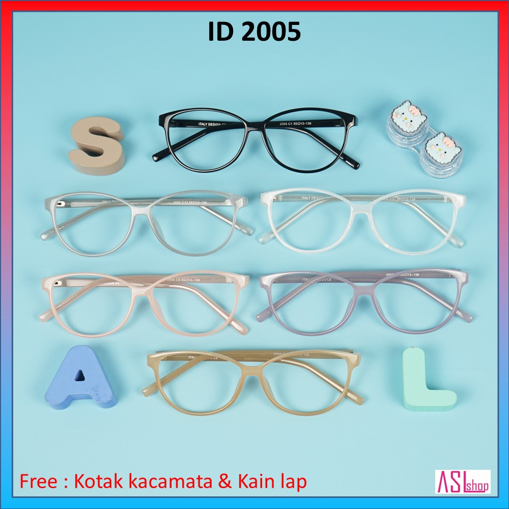 FRAME DAN KACAMATA MINUS (ID 2005)