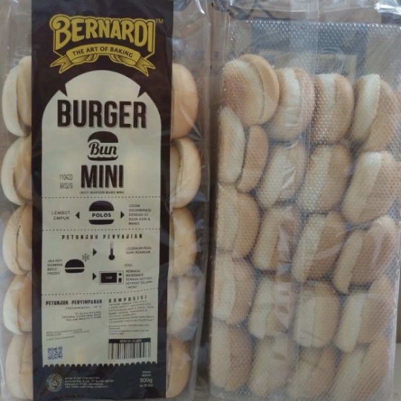 

Roti Burger Mini & Roti Hotdog Mini Bernardi