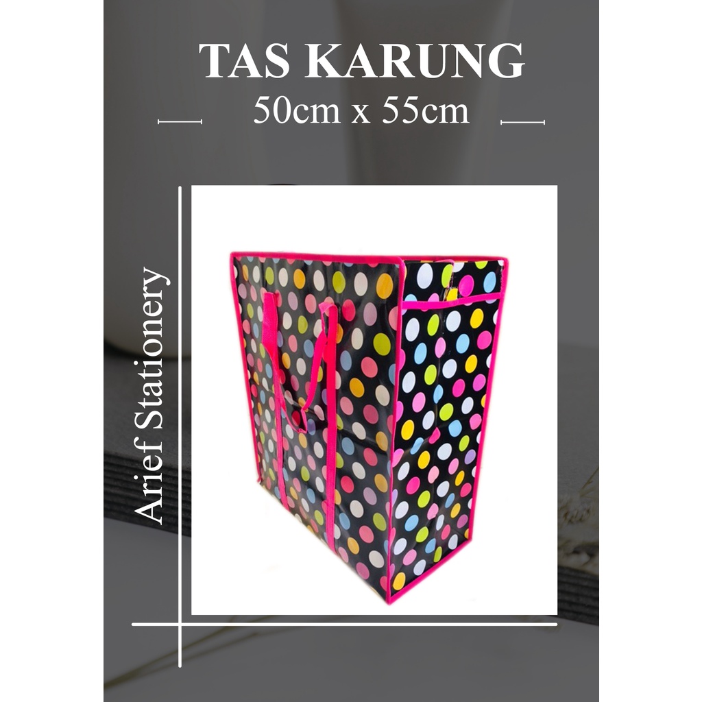 Tas Karung Serba Guna / Tas Laundri Ukuran 50CM x 55CM