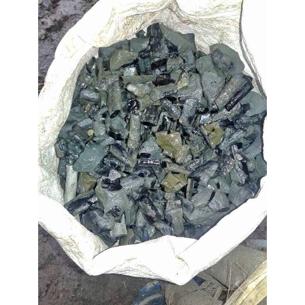 bahan batu black opal sempur 1 kg Grade A /Batu cincin Rough langsung galian