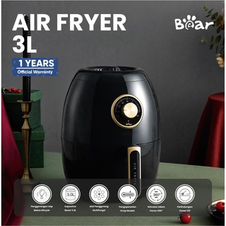 BEAR Air Fryer 3L | Penggorengan Tanpa Minyak | A19A