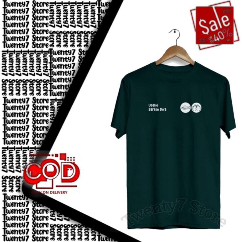 BAJU MINANG USAHO SATARO DOA KAOS CLOTHING TERBARU COWOK CEWEK