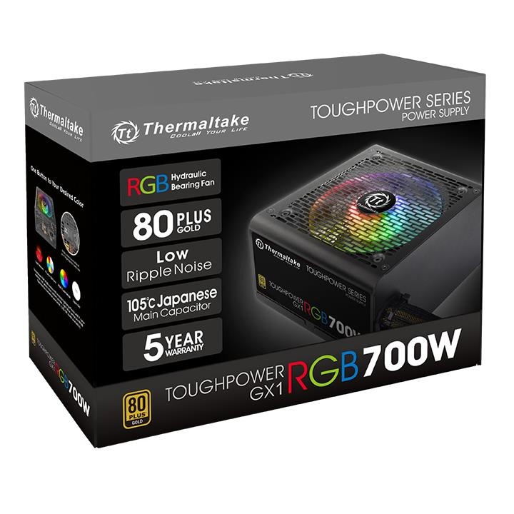 Thermaltake Power Supply Toughpower GX1 RGB 700W Gold