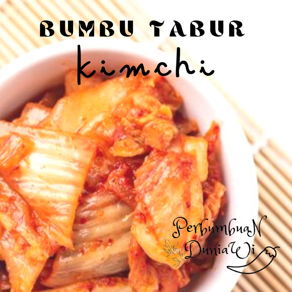 

Bumbu Tabur Rasa Kimchi Seasoning Powder 500 Gr Surabaya - Perbumbuan Duniawi