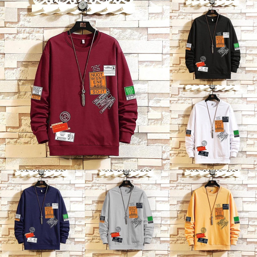 Asgard777 - BAJU NUOT / atasan lengan panjang / sweater terbaru / baju pria terlaris / baju panjang cowok