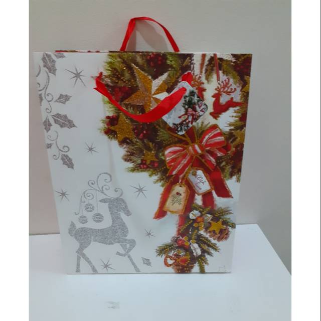 

Tas Kado Natal Chirstmas Ukuran Besar 32×26 Cm
