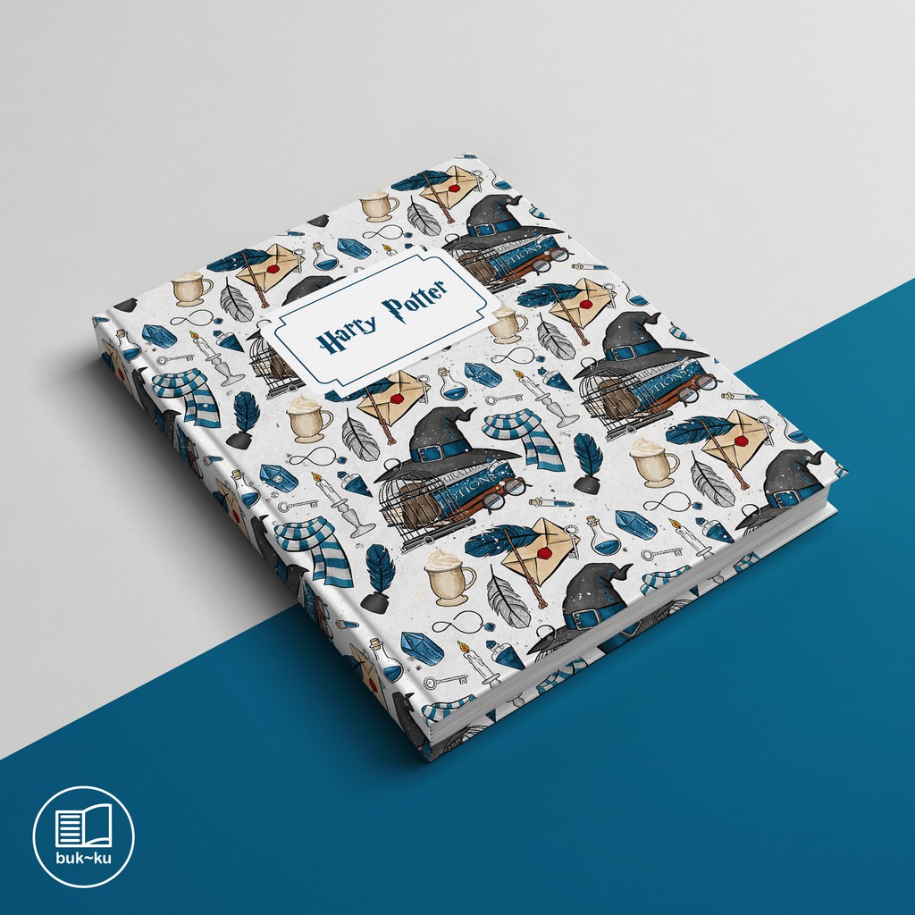 

Buku harry potter custom Motif ravenclaw catatan notebook sekolah